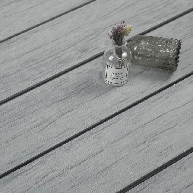 LWD-E6100 Высококачественный устойчивый к ультрафиолетовому излучению композитный композитный материал из древесины и пластика Wpc, противоскользящий композитный настил