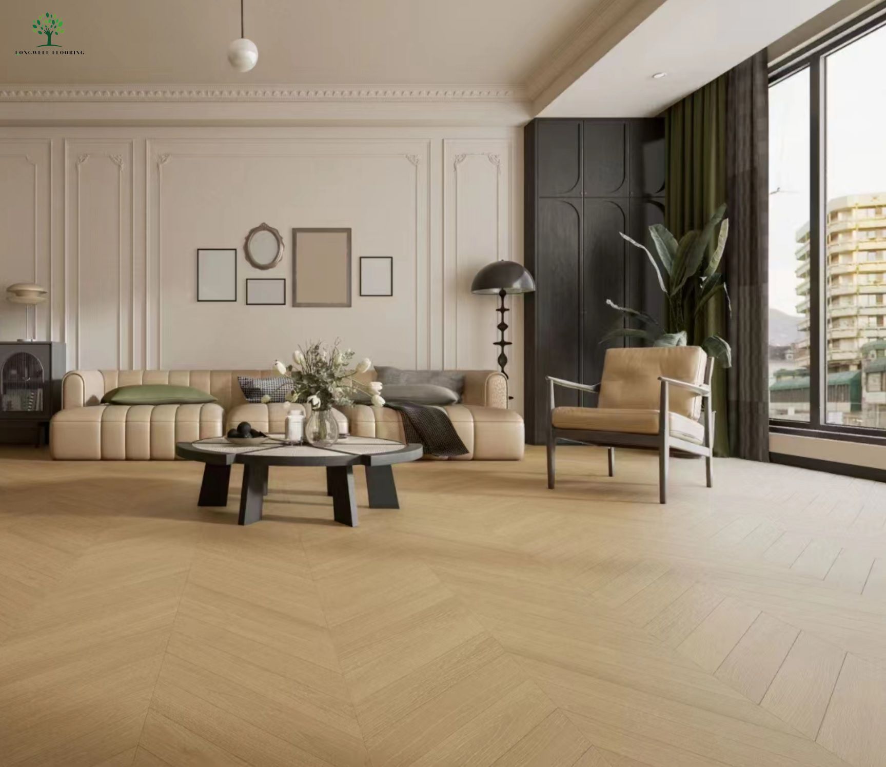 Шеврон натуральный