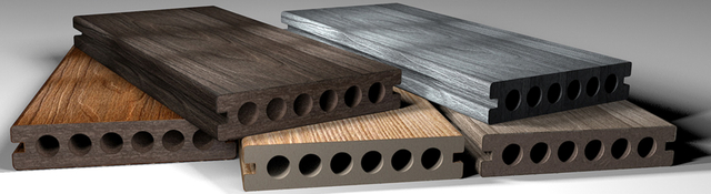 LWD-A2006 3D экологически чистый пластиковый композитный настил из Wpc, настил для сада