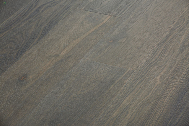 LWD-EB004 Новый дизайн, серая широкая доска из белого дуба, деревянный пол