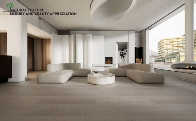 LWD-EB009 Высококачественный многослойный паркетный пол из белого дуба