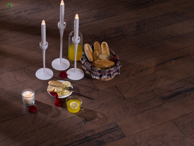 LWD-EB041 Деревянный пол Santos из красного дерева